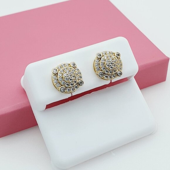 "925 Sterling Silver Cubic Zirconia Earrings, U19254620 - Picture 6 of 11